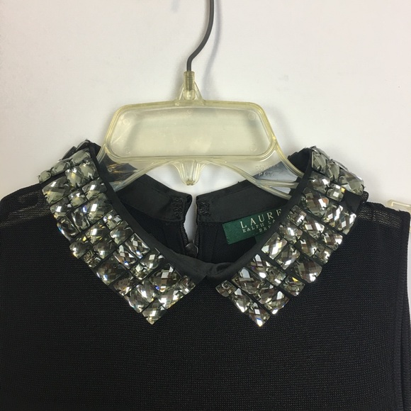 Ralphen Lauren Collared Black Dress - Picture 2 of 6